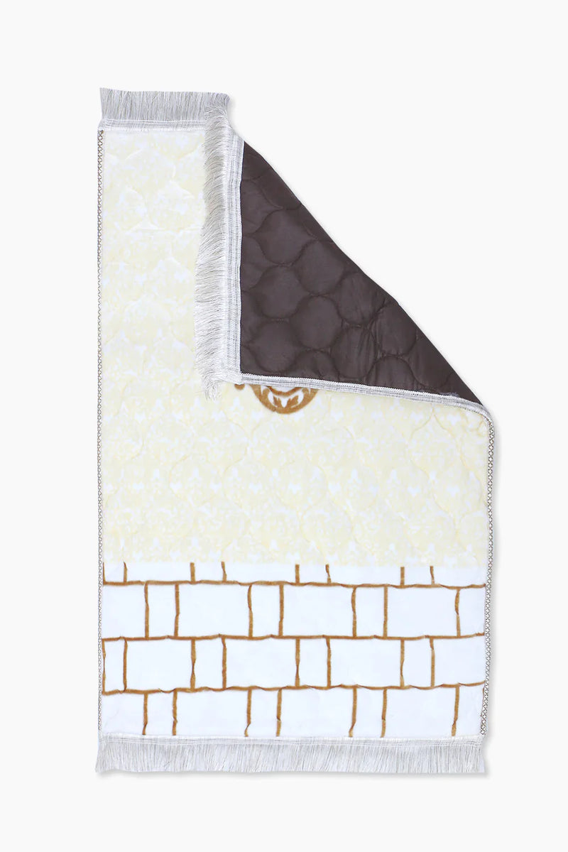 Thick Velvet Printed Janamaz Prayer Mat