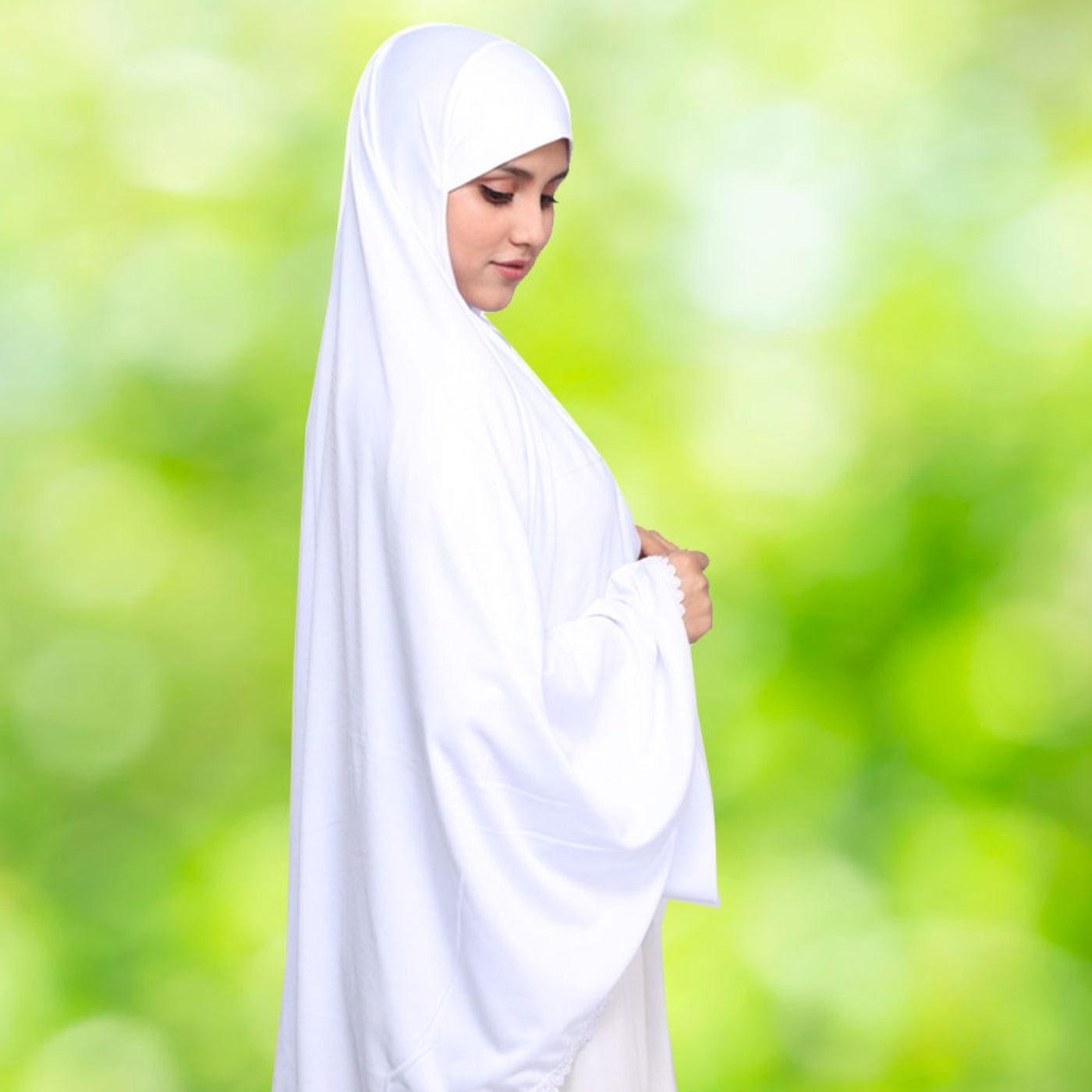 Ladies Ahram Jarsi – Soft & Comfortable Ihram Dress for Women