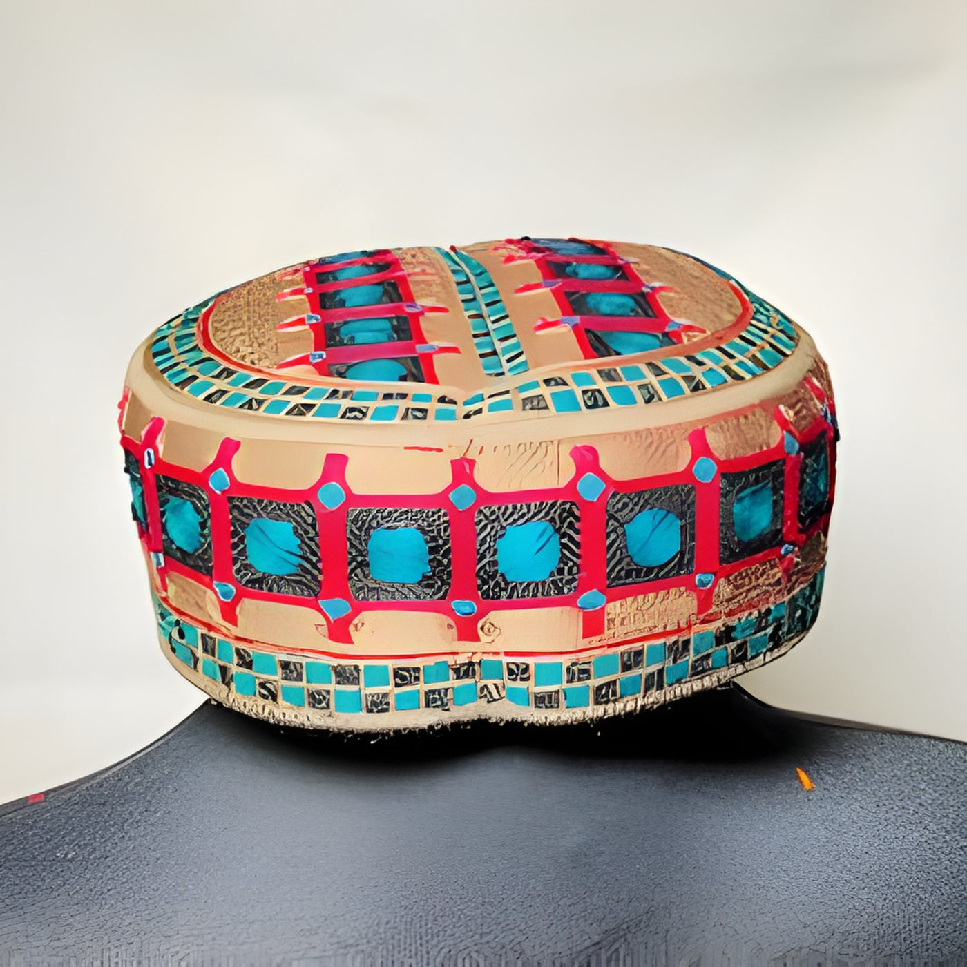 Handcrafted Sindhi Bugti Cap for Men – Cultural Style