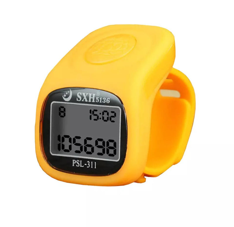 Lock Screen Digital Ring Tasbeeh – Multi Functional Tasbeeh with 8 Channels