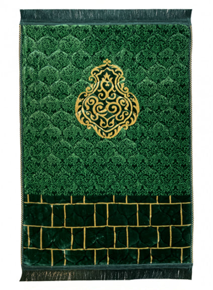Thick Velvet Printed Janamaz Prayer Mat