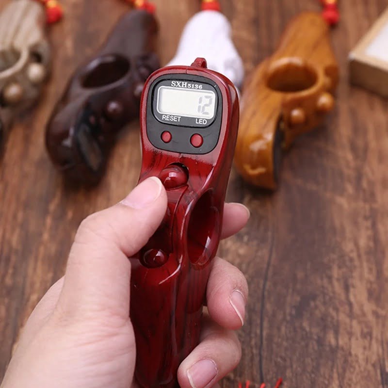 Front Screen Digital Counter Tasbih with LED