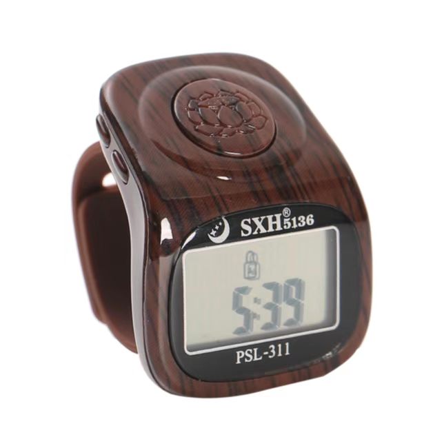 Lock Screen Digital Ring Tasbeeh – Multi Functional Tasbeeh with 8 Channels