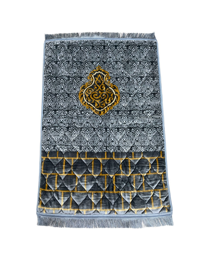 Thick Velvet Printed Janamaz Prayer Mat