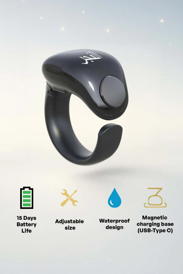 Ultimate Smart Zikr Ring 2024 (LATEST MODEL)