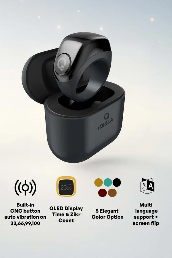 iQibla Zikr Ring Jood (Latest Model 2024)