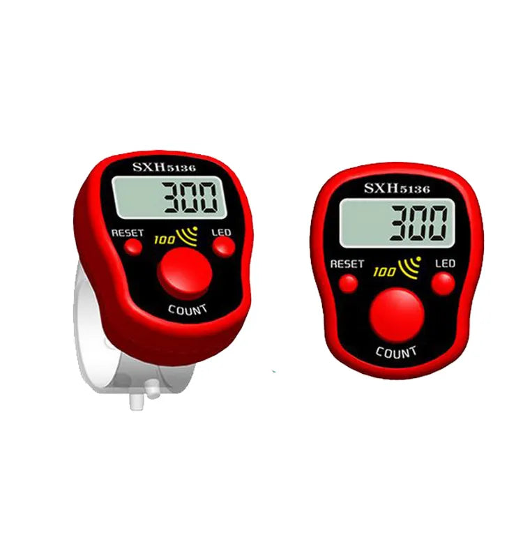 Finger Ring Tally Counter Tasbeeh | Led & Buzz Sound